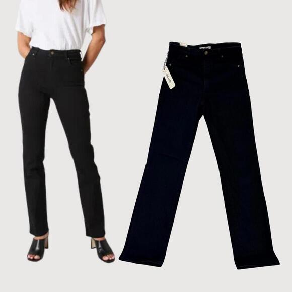 Rolla's Denim - Rolla's Original Straight Jeans High Rise Black 27 NWT